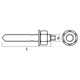 KIERRETANKO M16X190 ANKK. 5.8 5KPL SINK.BFK